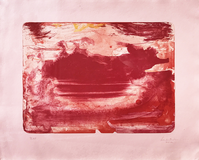 Helen Frankenthaler, ‘Red Sea’, 1978-1982, Eckert Fine Art
