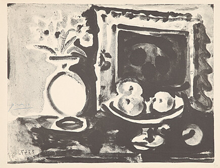Pablo Picasso, ‘Grande nature morte au comptoir (Großes Stillleben mit Obstschale)’, 1947, Galerie Boisseree