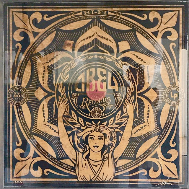 Shepard Fairey | Lotus Woman (2014) | Available for Sale | Artsy