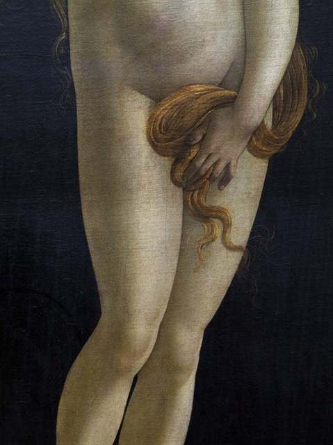 Reinhard Gorner, ‘Detail from: Venus, Sandro Botticelli Workshop, Painting Gallery, Berlin’, 2008, Undercurrent Projects