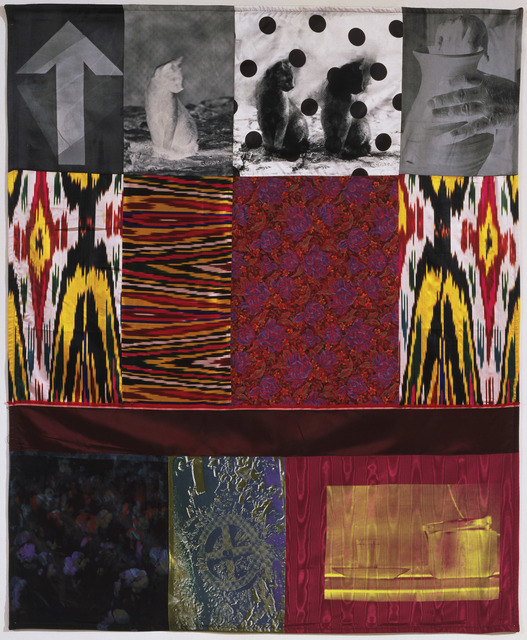 Robert Rauschenberg, ‘Samarkand Stitches V’, 1988, Gemini G.E.L.