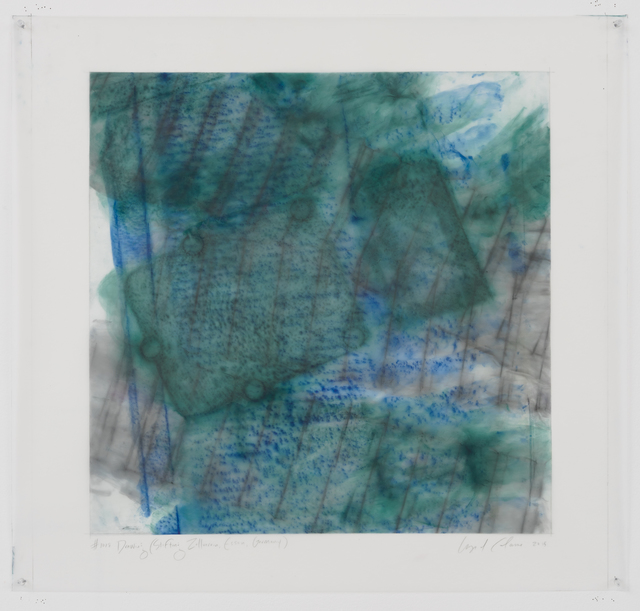 Ingrid Calame, ‘#1018 Drawing (Stiftung Zollverein, Essen, Germany)’, 2015, Drawing, Collage or other Work on Paper, Pigment on Mylar, Galerie Anke Schmidt