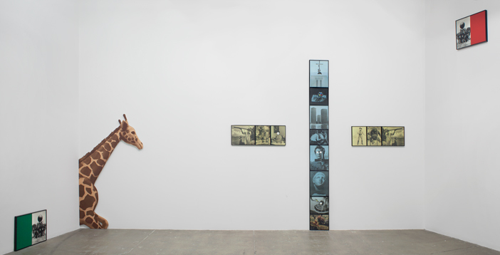 John Baldessari, Installation View, Marian Goodman Gallery, New York, June 27 - August 23, 2013 John Baldessari, Installation View, Marian Goodman Gallery, New York, June 27 - August 23, 2013