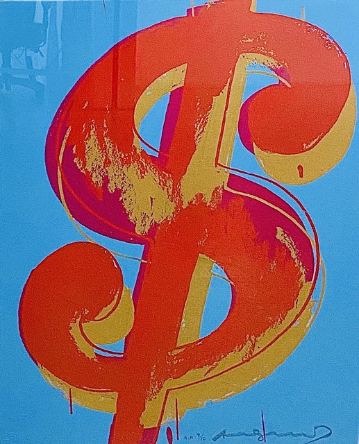 Andy Warhol, ‘$(1) (FS.IIA. 283-284)’, 1982, Print, Silkscreen on Lenox Museum Board, Taglialatella Galleries