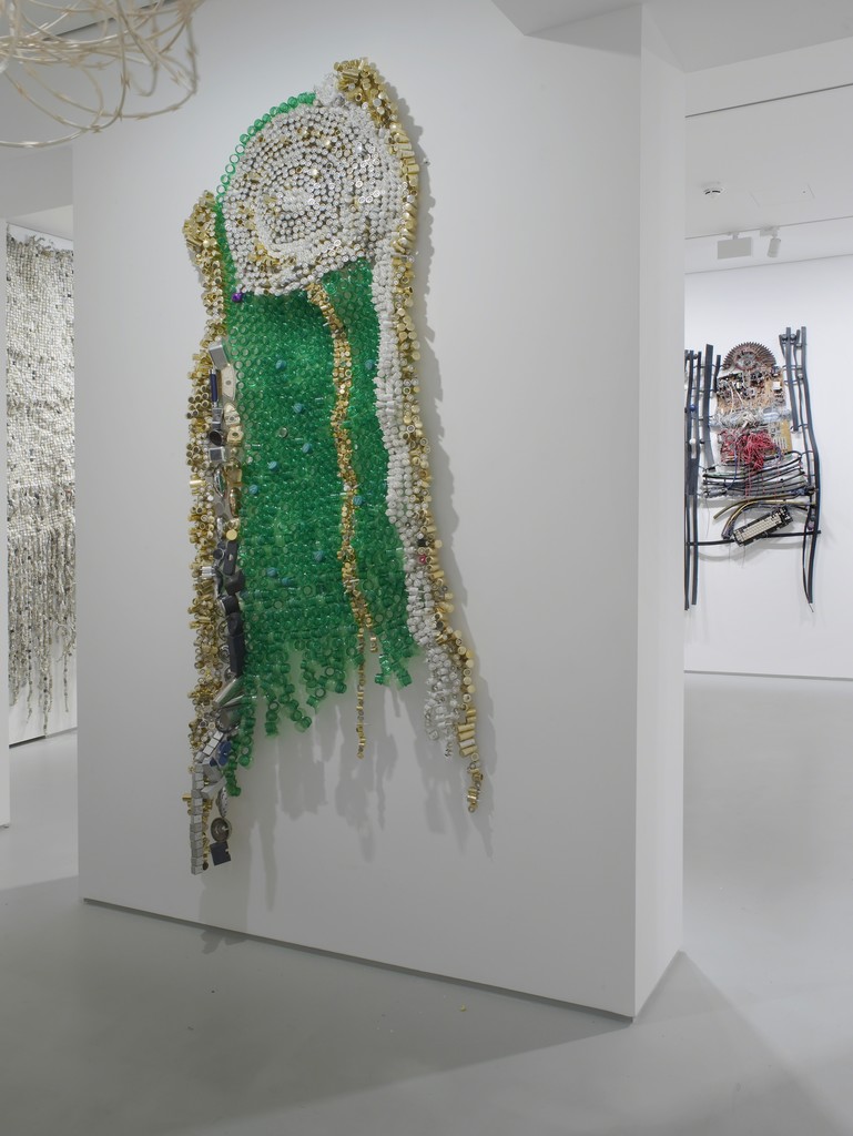 Moffat Takadiwa: Foreign Objects, Exhibition view, Tyburn Gallery, 2015, Courtesy Tyburn Gallery Moffat Takadiwa: Foreign Objects, Exhibition view, Tyburn Gallery, 2015, Courtesy Tyburn Gallery