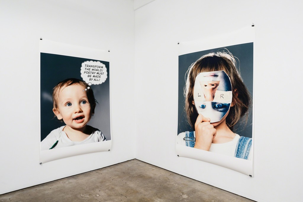 Aura Rosenberg installation view "Who Am I? What Am I? Where Am I? at Meliksetian | Briggs, Los Angeles Aura Rosenberg installation view "Who Am I? What Am I? Where Am I? at Meliksetian | Briggs, Los Angeles