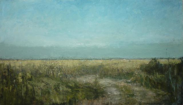 Albert Hadjiganev, ‘Promenade d'été’, Painting, Oil on canvas, Hugo Galerie