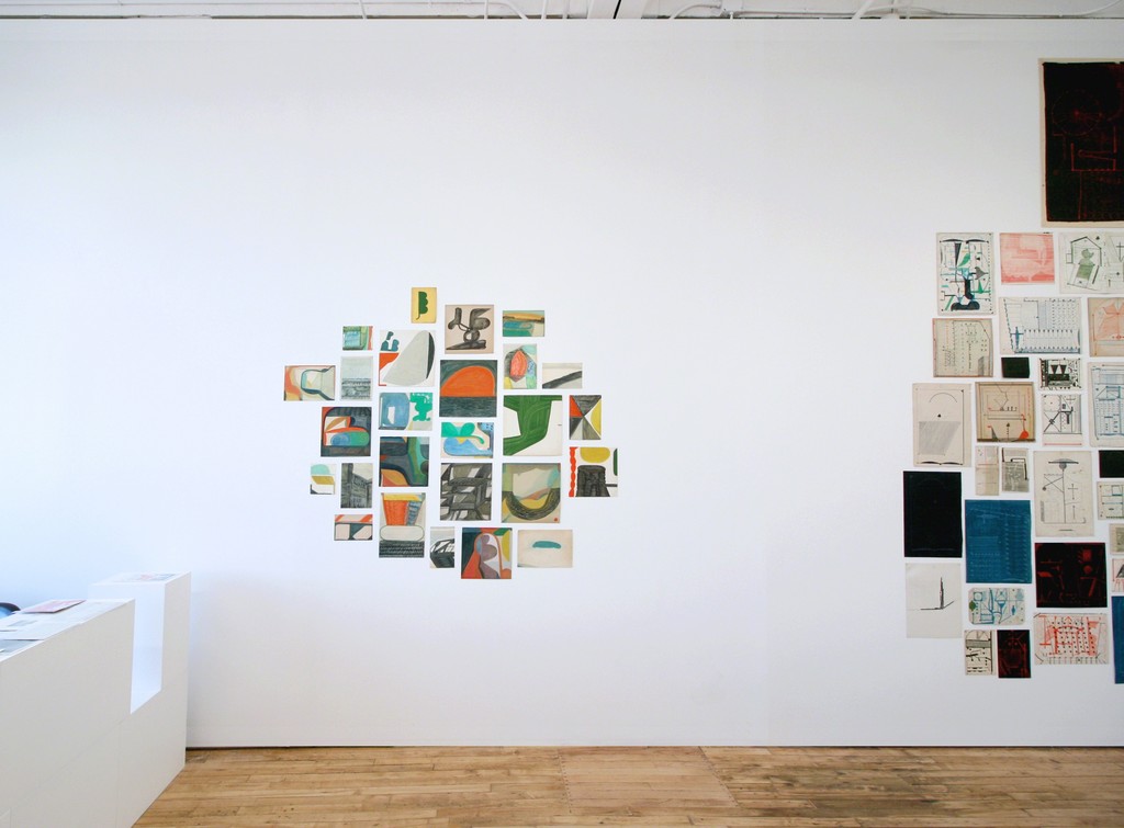 Installation view, Sean Sullivan, Sunset, Saudade Station, February 19 - March 25, 2017 Installation view, Sean Sullivan, Sunset, Saudade Station, February 19 - March 25, 2017