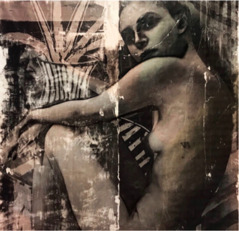 Katya Zvereva, ‘BIANCA’, 2019, Painting, PASTEL/INK/GLUE/PAPER/ COTTON, HOFA Gallery (House of Fine Art)