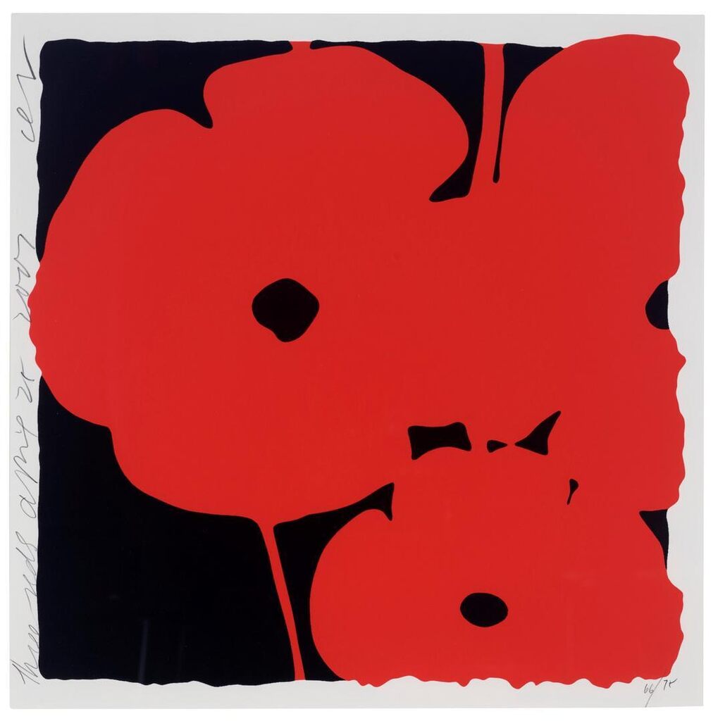 Donald Sultan - Three Reds April 25, 2007