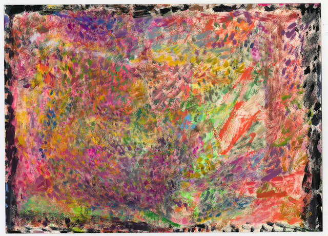 Rema Ghuloum, ‘Ether (5/2/2020) Benefiting Sister Outsider Relief Grant & The Underground Museum’, 2020, Drawing, Collage or other Work on Paper, Acryla-gouache on Arches watercolor paper, Edward Cella Art and Architecture