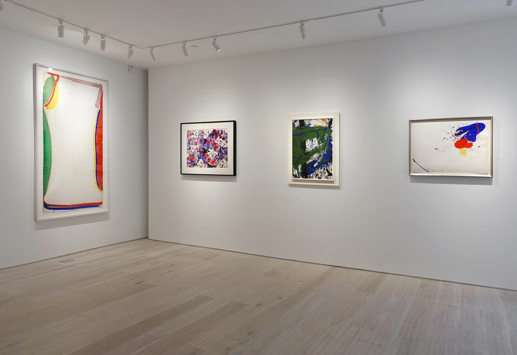 Installation view - "Between Tachisme and Abstract Expressionism: Bluhm, Francis, Jenkins" Installation view - "Between Tachisme and Abstract Expressionism: Bluhm, Francis, Jenkins"