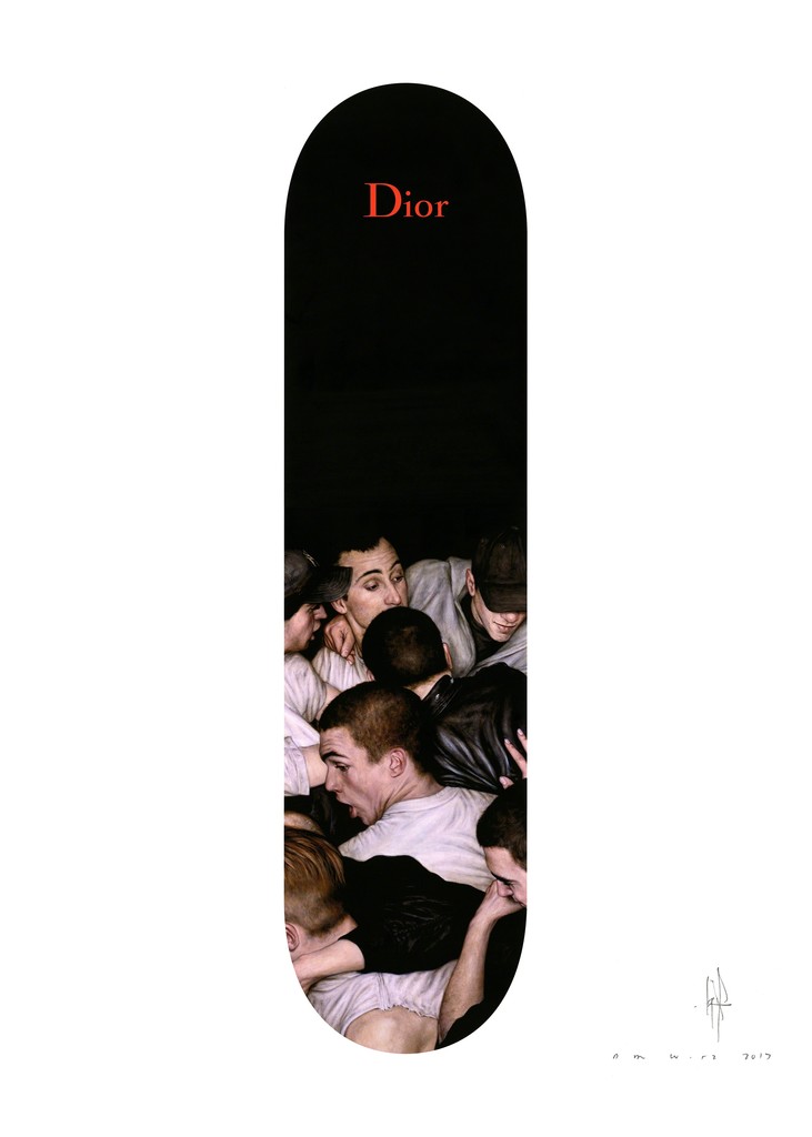 Dior Homme x Dan Witz limited edition print. Archival giclée print on Hahnemüehle Museum Etching 350gsm - 100% cotton. Signed, dated & numbered edition of 175.
Sized at 70 x 50cm. Dior Homme x Dan Witz limited edition print. Archival giclée print on Hahnemüehle Museum Etching 350gsm - 100% cotton. Signed, dated & numbered edition of 175.
Sized at 70 x 50cm.