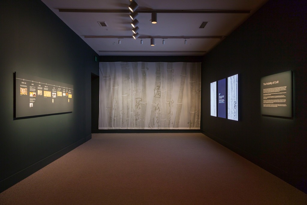 Gallery view, "Sōtatsu: Making Waves," Arthur M. Sackler Gallery, Smithsonian. Photo by Neil Greentree. Gallery view, "Sōtatsu: Making Waves," Arthur M. Sackler Gallery, Smithsonian. Photo by Neil Greentree.