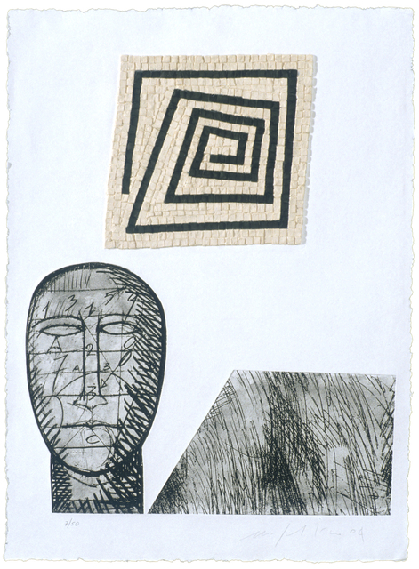Mimmo Paladino, ‘California Suite No. 4’, 2004, Mixografia