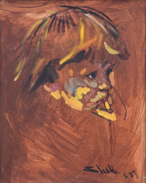 Arthur Shilling, ‘Arthur's Son, Bewabon’, 1981, Painting, Oil on canvas, Kinsman Robinson Galleries