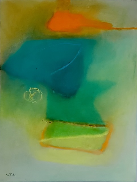 Ulla Neigenfind, ‘Ode to Orange’, 2018, Painting, Oil/Canvas, Miller White Fine Arts