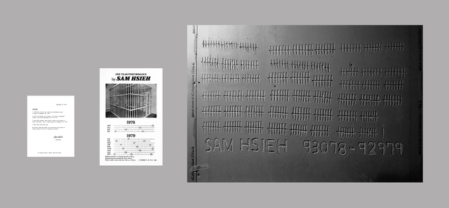 Tehching Hsieh, ‘1978-1979 One Year Performance (Cage Piece)’, 1978-1979, Painting, Silkscreen print, Asia Art Center