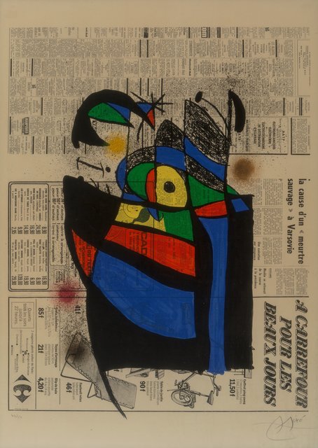 Joan Miró, ‘Le journal’, 1972, Heritage Auctions