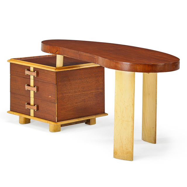 Paul T. Frankl, ‘Rare Ameoba Desk’, 1940s, Rago/Wright