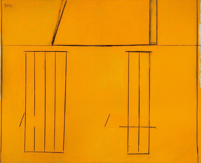Robert Motherwell, ‘Open No. 97: The Spanish House’, 1969, Painting, Acrylic and charcoal on canvas, Dedalus Foundation