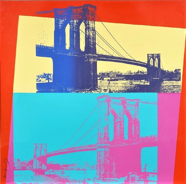 Andy Warhol, ‘Brooklyn Bridge’, 1983, michael lisi / contemporary art