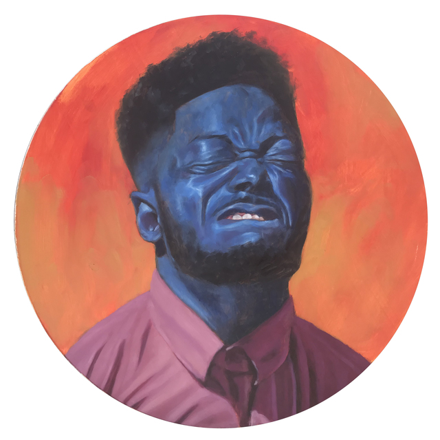 Spencer Evans, ‘Spenco’, 2017-2018, Painting, Oil on wood, Conduit Gallery