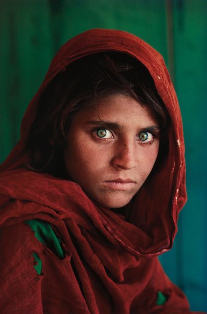 Steve McCurry, ‘Sharbat Gula, Afghan Girl, Pakistan’, 1984, Phillips