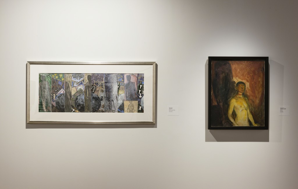 "Jasper Johns + Edvard Munc" at Munch Museum, Oslo (2016). Photo: Halvor Bjørngård, Munch Museum, Oslo "Jasper Johns + Edvard Munc" at Munch Museum, Oslo (2016). Photo: Halvor Bjørngård, Munch Museum, Oslo