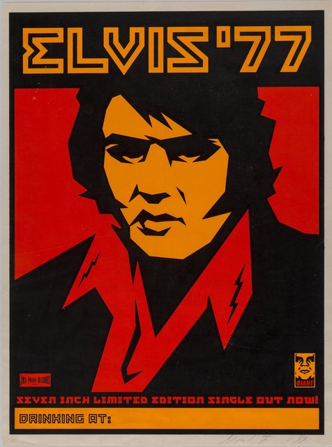 Shepard Fairey, ‘Elvis '77’, 1999, Heritage Auctions