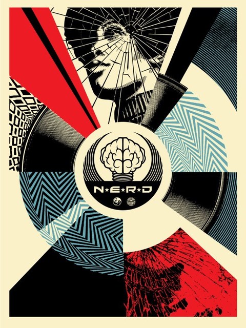 Shepard Fairey (OBEY), ‘Obey nerd cracked but unbroken’, 2011, Rudolf Budja Gallery
