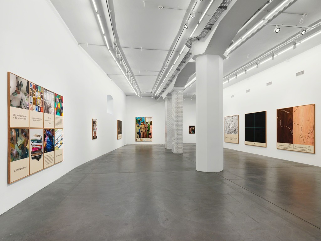 Installation view, ‘Keith Tyson. BIG DATA (PAINTINGS 2012 – 2018)’, Hauser & Wirth Zürich, 2018 Installation view, ‘Keith Tyson. BIG DATA (PAINTINGS 2012 – 2018)’, Hauser & Wirth Zürich, 2018