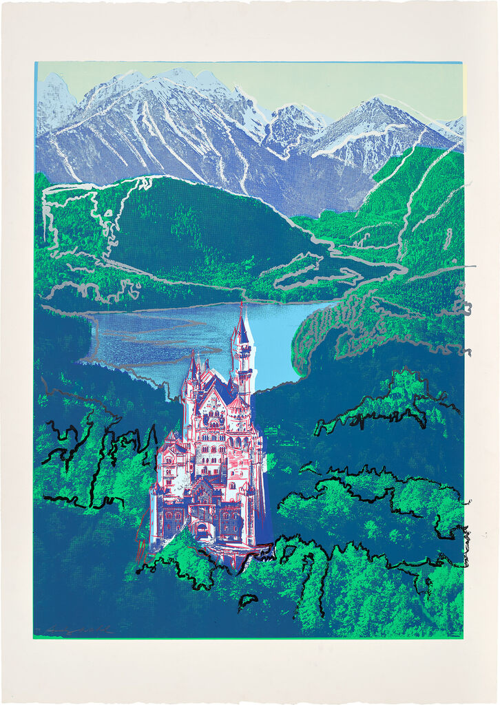 Andy Warhol - Neuschwanstein (see F. & S. 372)