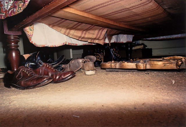 William Eggleston Untitled Shoes Under Bed Circa 1972