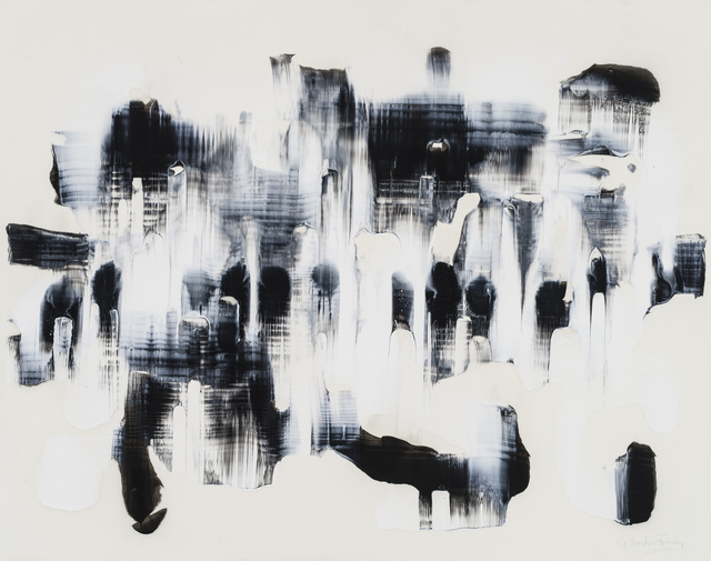 Gudrun Mertes-Frady, ‘Moves in Black and White 16’, 2016, Kathryn Markel Fine Arts