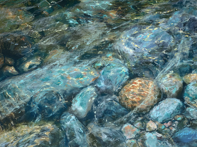Peggy Davidson Post, ‘Downstream’, 2019, The Galleries at Salmagundi