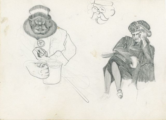 Michael Andrews, ‘Character Studies’, ca. 1946, James Hyman Gallery