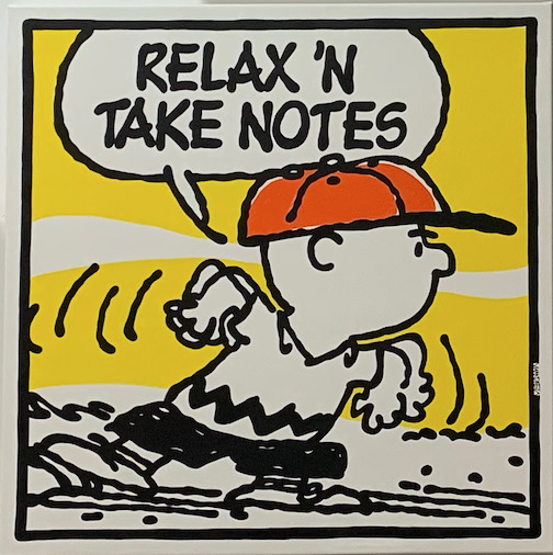 relax and take notes while
