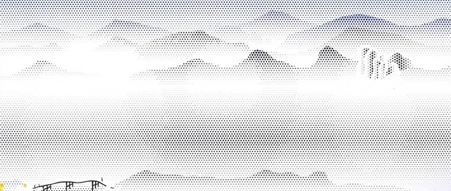 Roy Lichtenstein, ‘Vista with Bridge’, 1996, Gagosian
