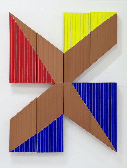 Oscar Abraham Pabon, ‘Retina, Materia y memoria II-A’, 2018, Installation, Acrylic on clay bricks, Dot Fiftyone Gallery