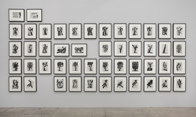 William Kentridge: Second-hand Reading, Installation View, Marian Goodman Gallery, New York, September 17 - October 26, 2013 William Kentridge: Second-hand Reading, Installation View, Marian Goodman Gallery, New York, September 17 - October 26, 2013