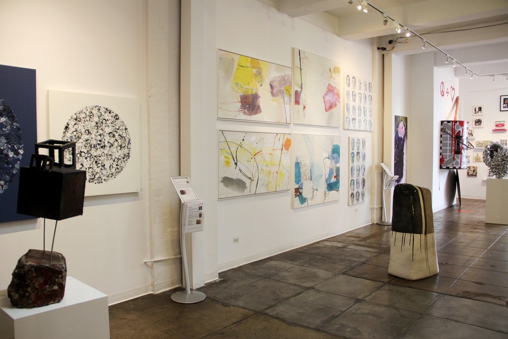 Barbara Kolo, Greet Helsen, Bernhard Zimmer artworks, Michael Habicht sculptures Barbara Kolo, Greet Helsen, Bernhard Zimmer artworks, Michael Habicht sculptures