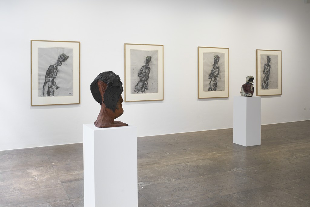 Markus Lüpertz. Studies of a Sculpture, 2017, Installation view Markus Lüpertz. Studies of a Sculpture, 2017, Installation view