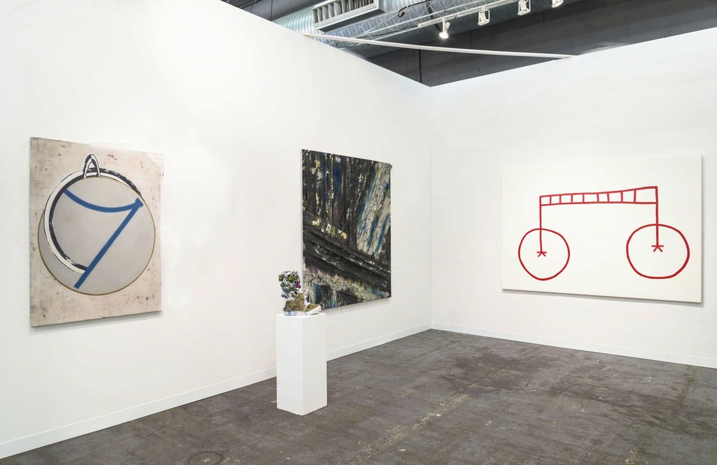 Exhibition view Armory Show 2015. Galerie Valentin, Paris. With: Jean-Baptiste Bernadet, Stephen Felton, Laurent Grasso, Donna Huanca, Brian Kokoska, Anne Neukamp. © Cary Whittier / Courtesy of the artists and Valentin, Paris. Exhibition view Armory Show 2015. Galerie Valentin, Paris. With: Jean-Baptiste Bernadet, Stephen Felton, Laurent Grasso, Donna Huanca, Brian Kokoska, Anne Neukamp. © Cary Whittier / Courtesy of the artists and Valentin, Paris.