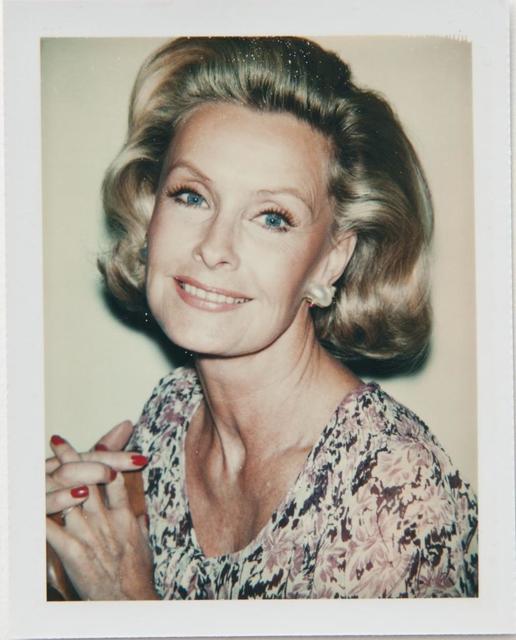 Andy Warhol, ‘Andy Warhol, Polaroid Photograph of Dina Merrill, 1976’, 1976, Hedges Projects