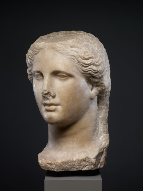 Unknown Greek, ‘Marble head of a Ptolemaic queen’, ca. 270–250 B.C., The Metropolitan Museum of Art