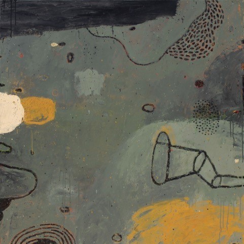 Kevin Tolman, ‘Listening/Late Evening’, 2020, Painting, Acrylic and mixed media on canvas, William Campbell Contemporary Art Inc