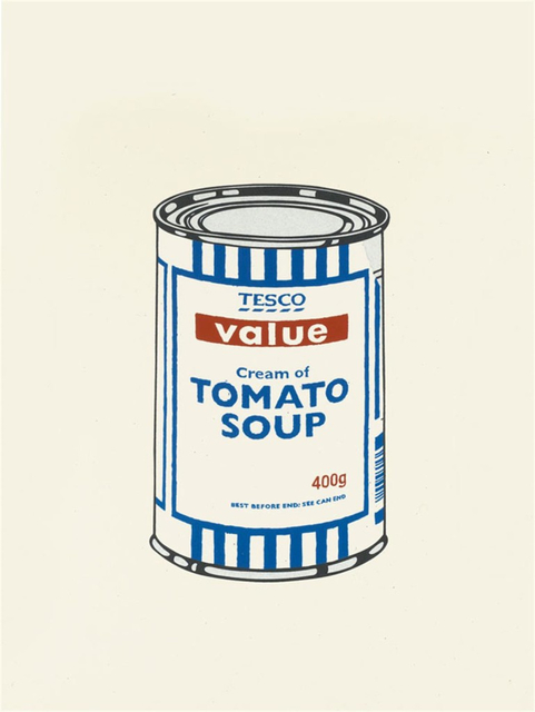 Banksy, ‘Soup Can (Original Colour-Way)’, 2005, Addicted Art Gallery
