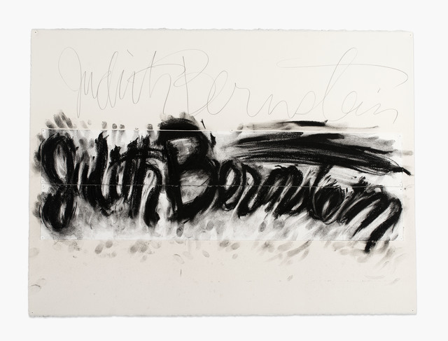Judith Bernstein, ‘Signature Piece Number 1’, 2013, Drawing, Collage or other Work on Paper, Charcoal and collage, Karma International