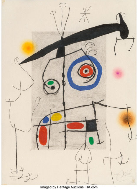 Joan Miró, ‘L'homme au Balancier’, 1969, Heritage Auctions